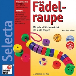 Chenille à enfiler "Fadel-raupe"