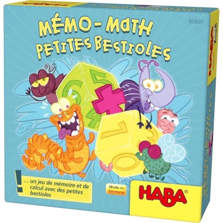 Mémo Math "Petite Bestiole"